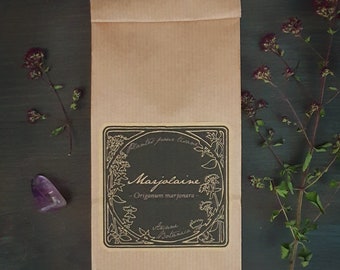 Dried plant herbal tea - MARJOLAINE - 20g kraft bag