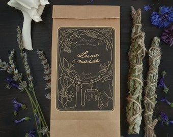 Tisane composée - Lune noire - sachet kraft 30g