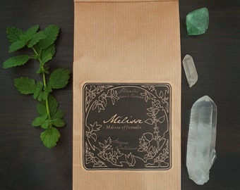 Dried plant herbal tea - MELISSE - 20g kraft bag