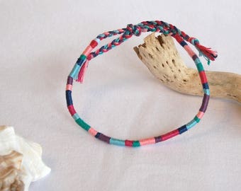 Friendship bracelets handmade in France by Brasilda on Etsy