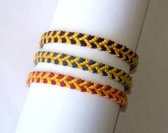 Bracelet brésilien motif épi jaune couleur au choix bracelet d'amitié hippie Brasilda