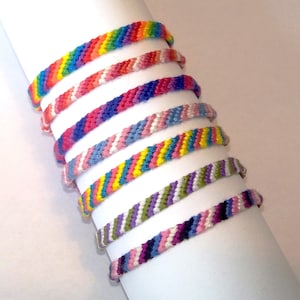 LGBT pride bracelet lesbian bisexual trans pan genderqueer genderfluid flag gay pride Brasilda