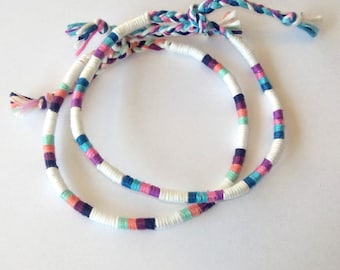 Ankle bracelet atebas multicolored hippie colors of choice Brasilda