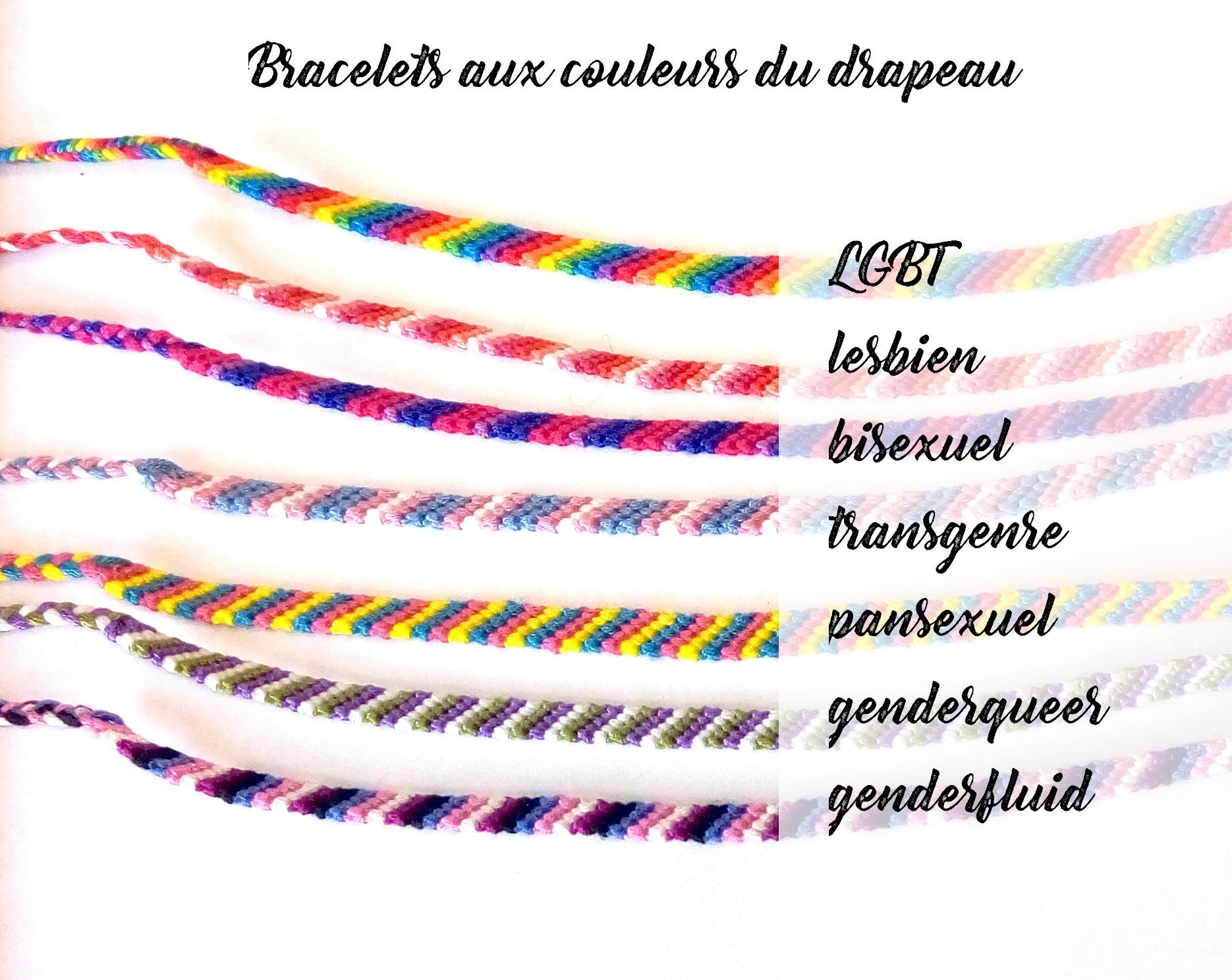 Set Di 16 Bracciali HOWAF Con Bandiera LGBT - Arcobaleno, Gay Pride, Transgender, Bisessuale E Altri - Accessori Pride
