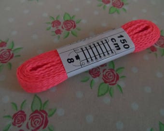 Fuchsia lace 150 cm 8 holes for shoe kids sport fashion
