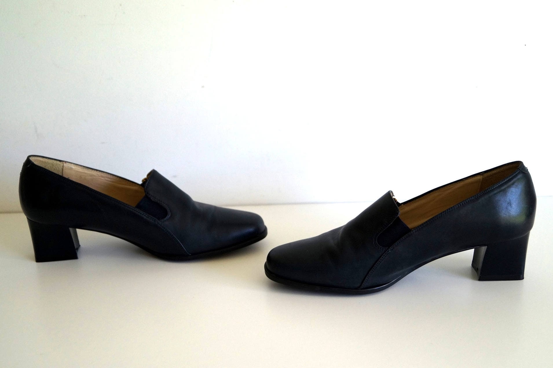 K SHOES Design shoes Womens shoes Blue color genuine leather | Etsy