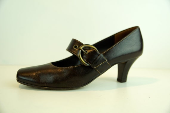 leather heels uk