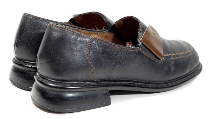 DR JURGENS Antistress shoes Eu 39 Uk 6 US 8,5 BlackBrown real leather womens shoes Classic casual shoes Comfort shoes Slip on shoes