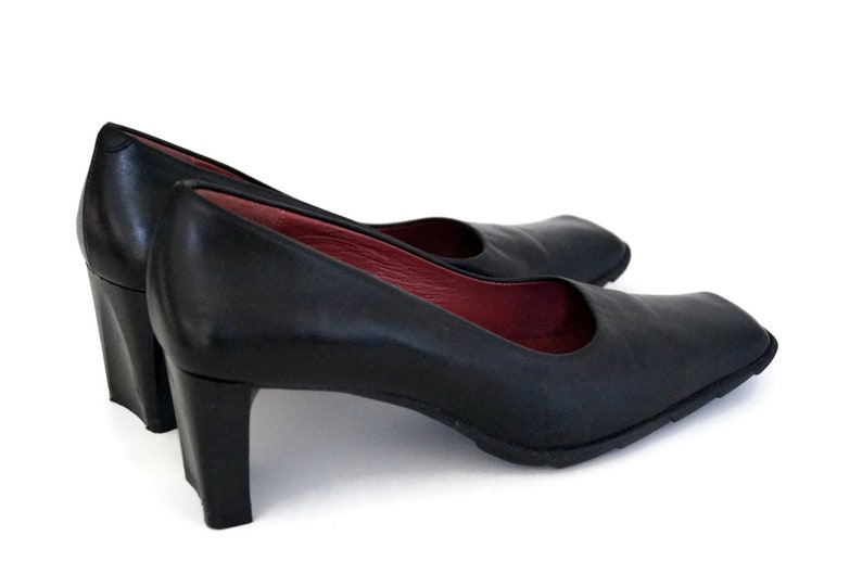 DANIEL HECHTER PARIS shoes Womens leather shoes black color | Etsy