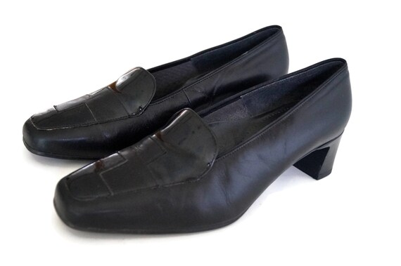 Vintage Leather Shoes Womens