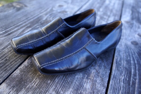 PAUL GREEN schoenen Dames leren schoenen Zwarte kleur casual - Etsy België