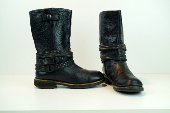 biker western boots