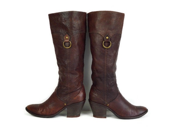 knee high cowboy boots uk
