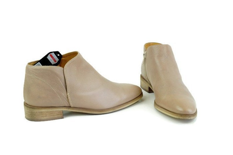 womens beige ankle boots uk