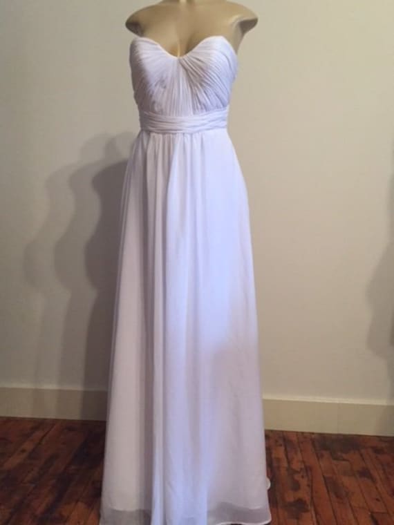 SALE Vintage White Wedding Dress, wedding dress, w
