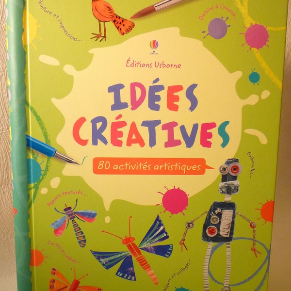 livre d'occasion  d'idées créatives 80 activités artistiques