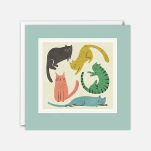 Art mural chats par Betsy Siber