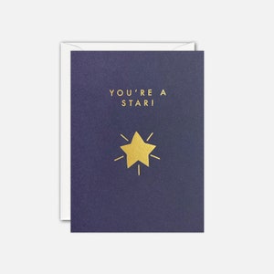Mini Card Oro Sei una Stella di James Ellis