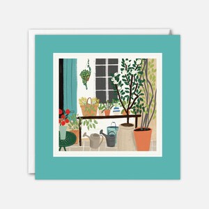 Cartão de arte para jardim e pátio por Patti Blau