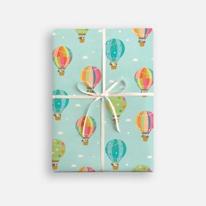 Carta da regalo con mongolfiere di James Ellis