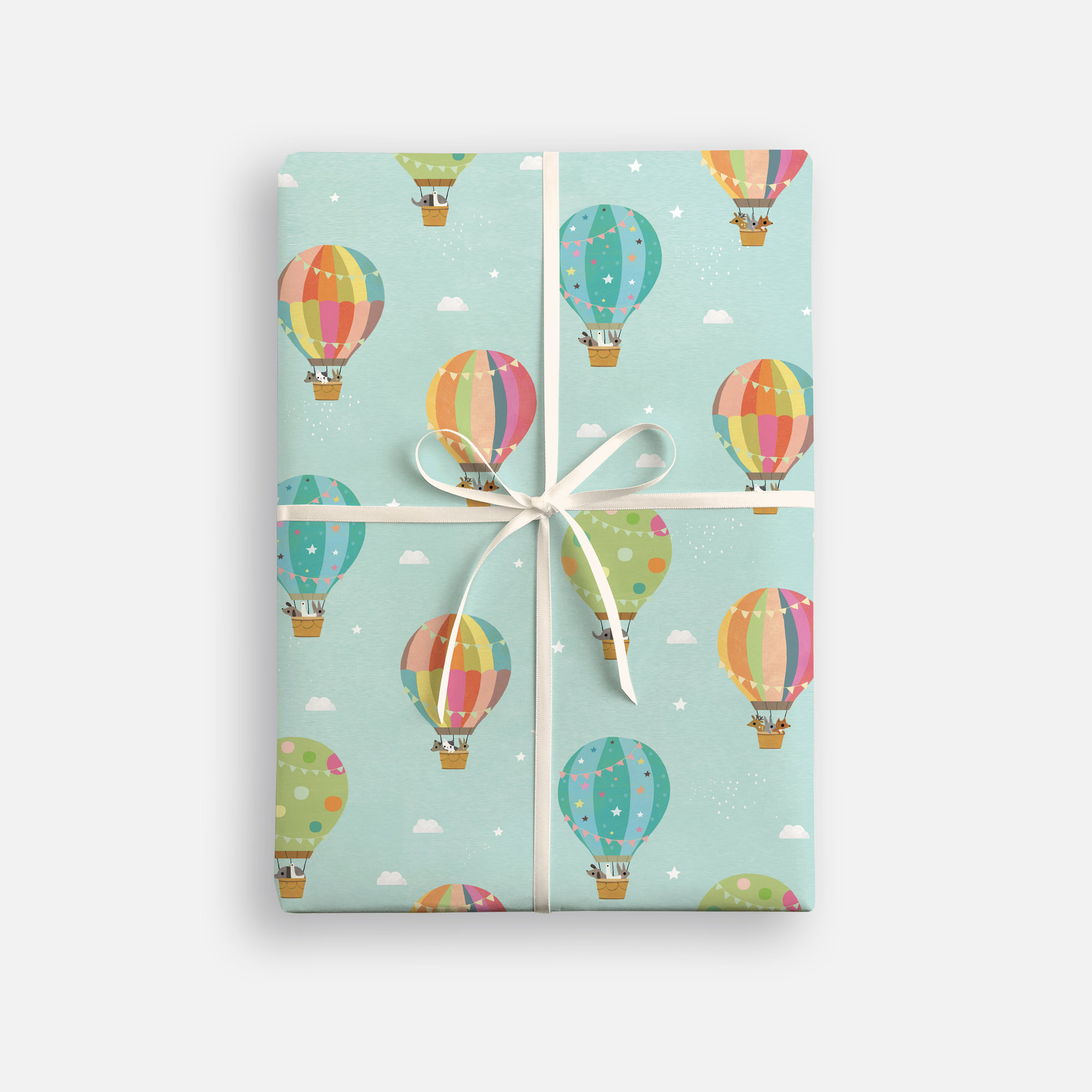 Hot Air Balloons Wrapping Paper by James Ellis - Etsy