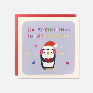 Biglietto di Natale "Figlia Pinguino" di James Ellis