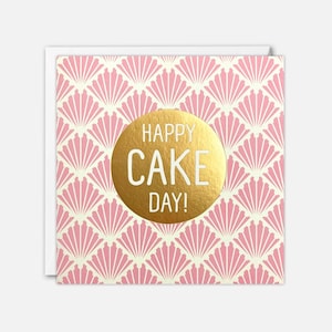 Carte déco Happy Cake Day par James Ellis