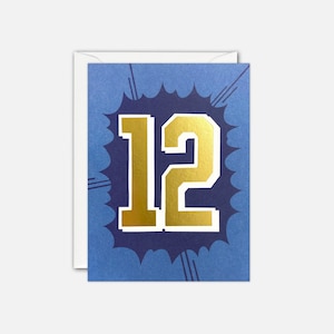 Mini carte 12 ans par James Ellis