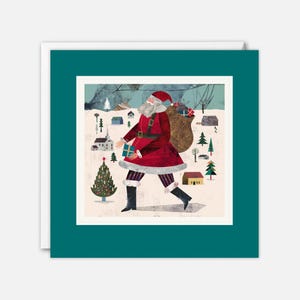 Carte du Père Noël par Martin Haake