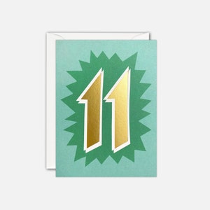 Mini carte 11 ans par James Ellis