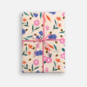 Bees Geschenkpapier von James Ellis
