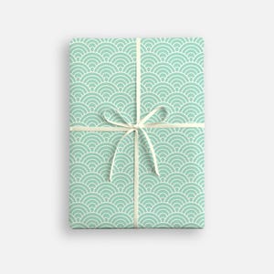 Carta da regalo Deco Turquoise Arcs di James Ellis