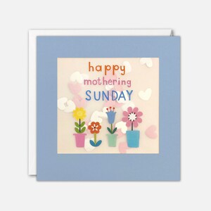 Blumen Muttertags-Sonntagskarte mit Papierkonfetti - Paper Shakies von James Ellis
