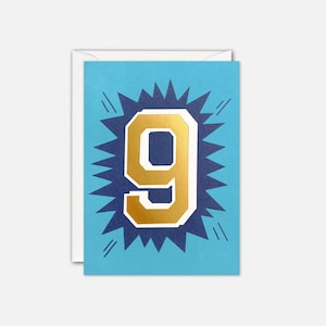 Mini carte pour 9 ans par James Ellis