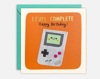 Tarjeta de cumpleaños de nivel completo de James Ellis