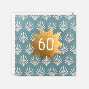 Alter 60 Deco Karte von James Ellis