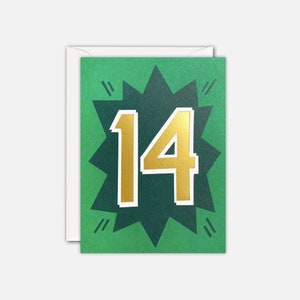 Mini card per 14 anni di James Ellis