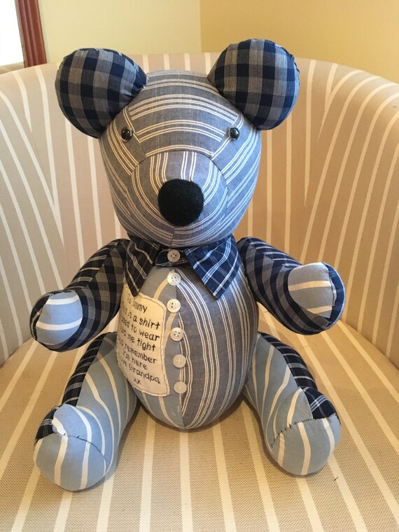 patchwork memory bear
