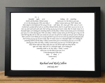 Bruno Mars Lyrics Etsy