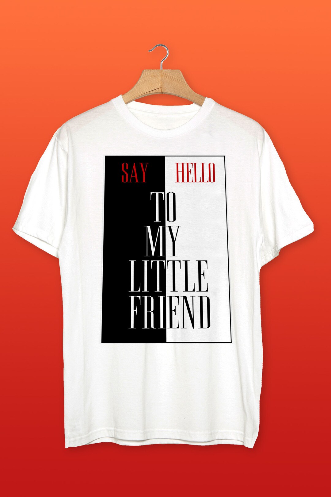 Scarface Quote Iconic Movie Tshirt Etsy