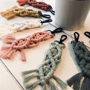 Macramé Key Chain
