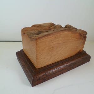rectangular base in textured beech and oak srhct4.