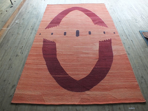 Turkish Rug,Kilim Rug,Large Kilim Rug,rug 6x9 approx.,Claret Red Rug,Flatweave Rug,Large Area Rug,Turkish Rugs,Kilim Rugs,Turkish Kilim Rug