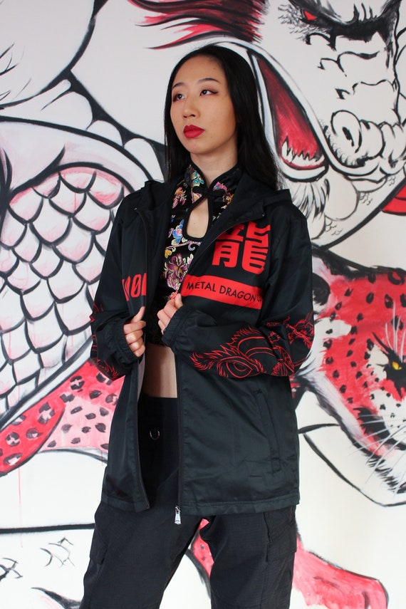 ink DRAGON Remake China Sports Jacket