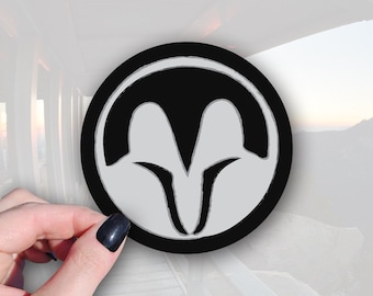 Bo Katan Mandalorian Sticker: Nite Owl Vinyl, Waterproof 3in  Decal