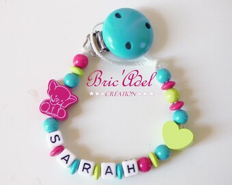Pacifier clip / personalized pacifier