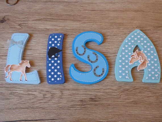 Lettre Prenom Bois Lettre Chambre Bebe Prenom Porte Etsy France