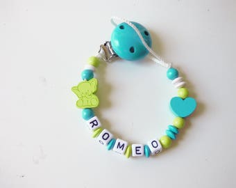 Pacifier clip / personalized pacifier