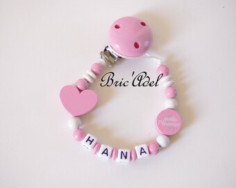 Pacifier clip / personalized pacifier