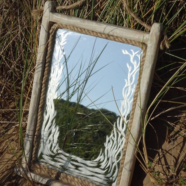 Engraved Wall Mirror Etsy UK